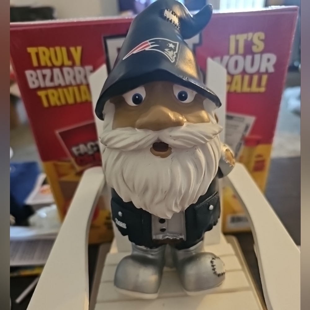 New England Patriots Stumpy Gnome 7”